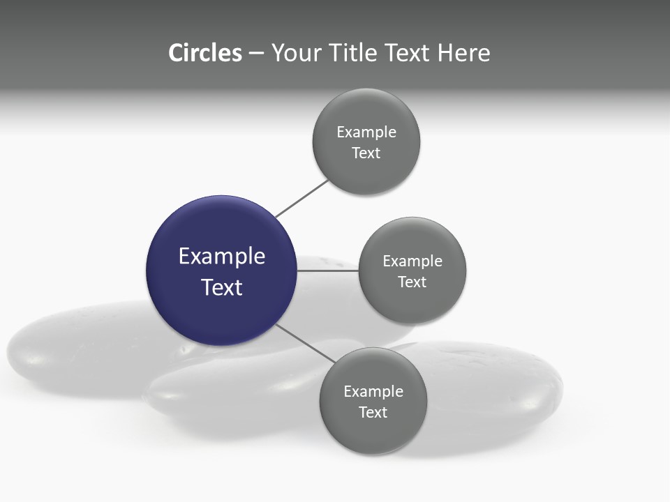 Meditation Aligned Shape PowerPoint Template
