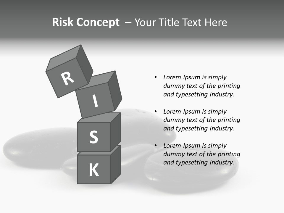 Meditation Aligned Shape PowerPoint Template