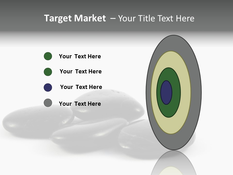 Meditation Aligned Shape PowerPoint Template