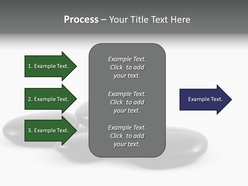 Meditation Aligned Shape PowerPoint Template