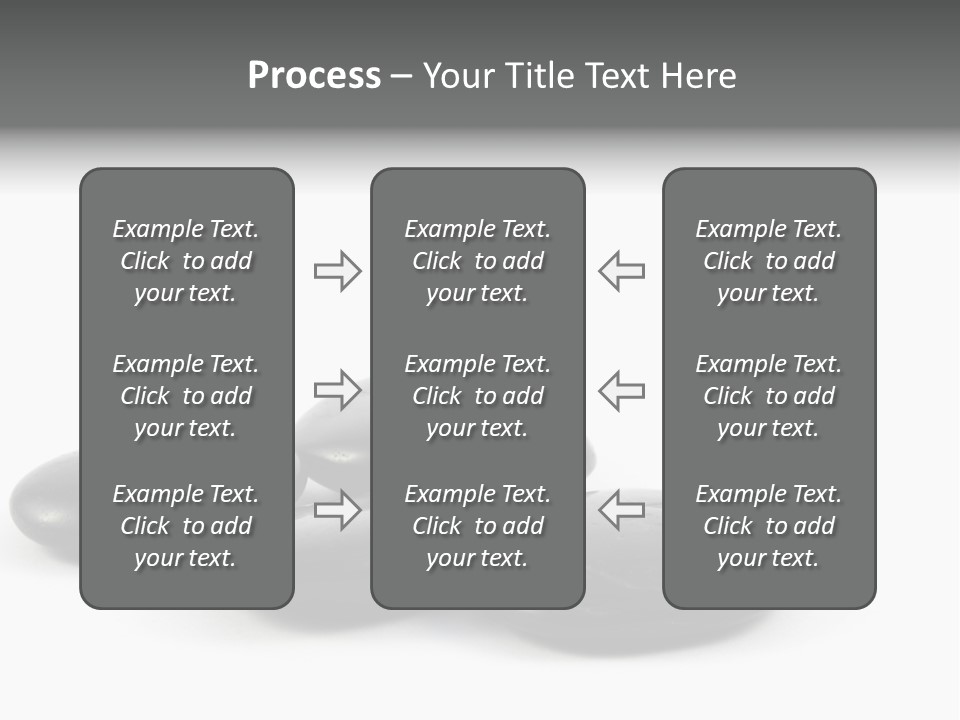 Meditation Aligned Shape PowerPoint Template