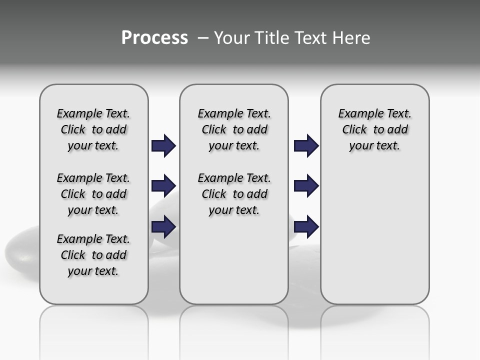 Meditation Aligned Shape PowerPoint Template