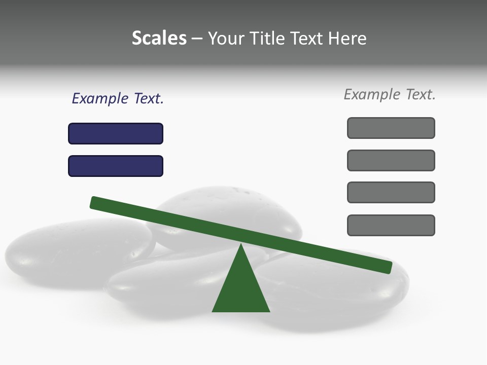 Meditation Aligned Shape PowerPoint Template