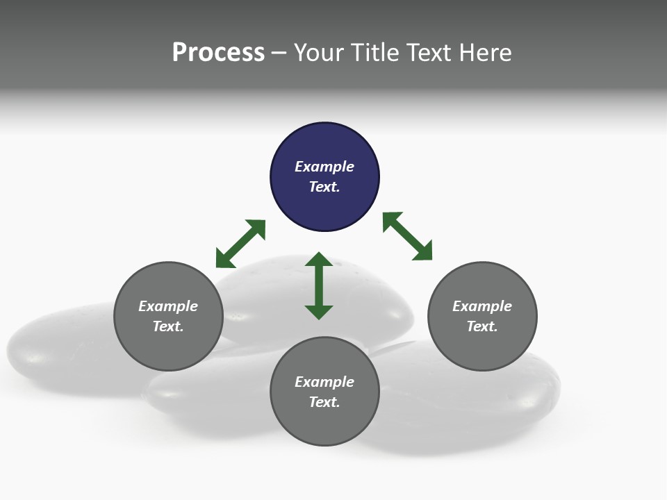 Meditation Aligned Shape PowerPoint Template