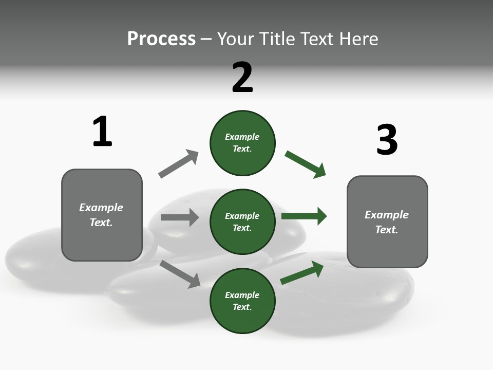 Meditation Aligned Shape PowerPoint Template