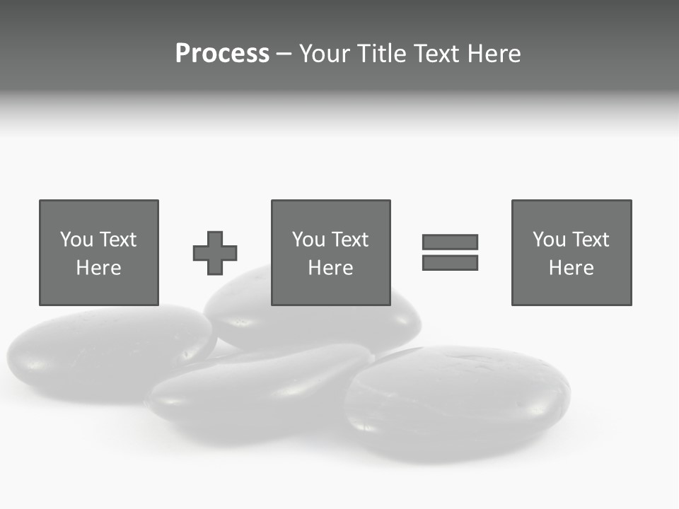 Meditation Aligned Shape PowerPoint Template