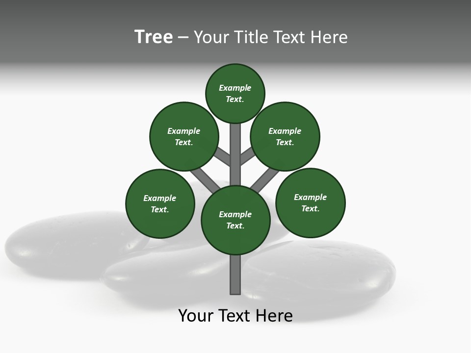 Meditation Aligned Shape PowerPoint Template