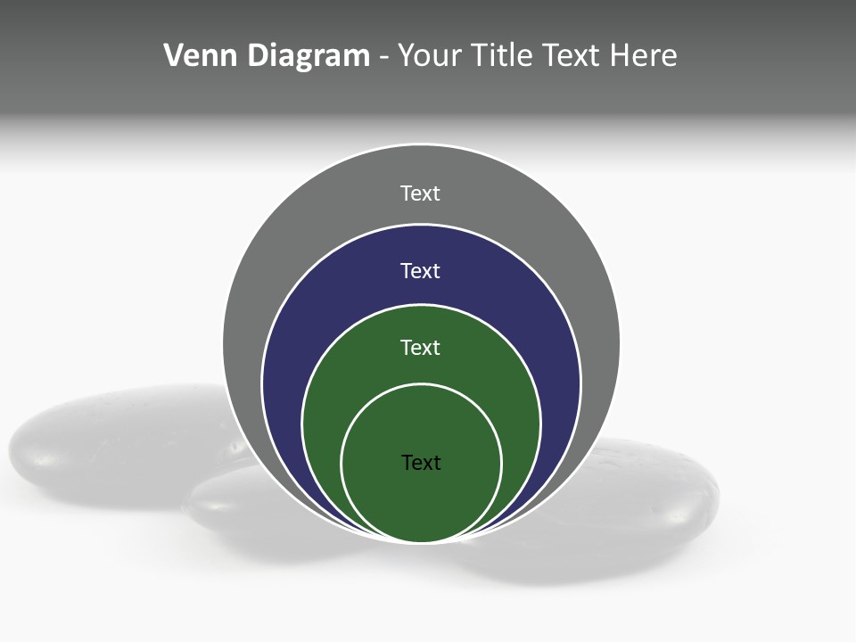 Meditation Aligned Shape PowerPoint Template