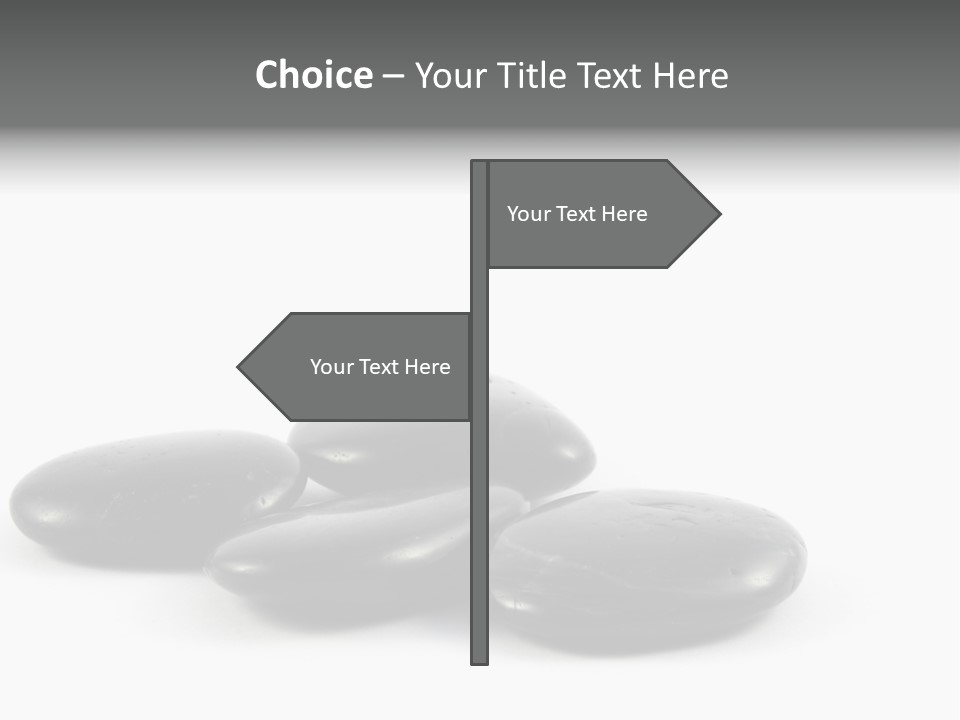 Meditation Aligned Shape PowerPoint Template