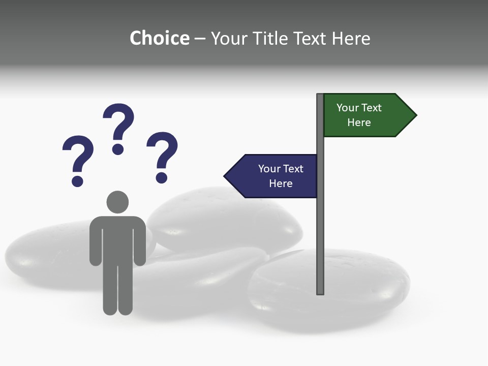 Meditation Aligned Shape PowerPoint Template