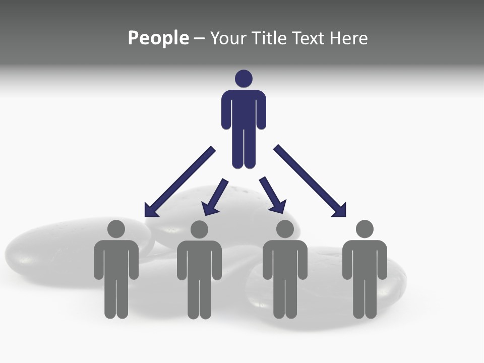 Meditation Aligned Shape PowerPoint Template