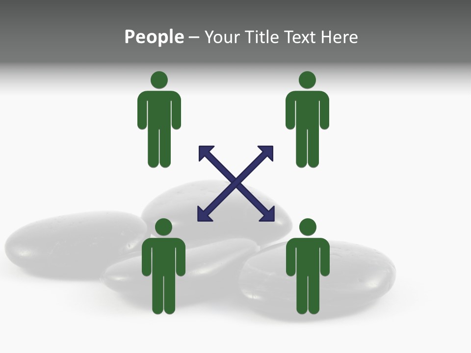 Meditation Aligned Shape PowerPoint Template