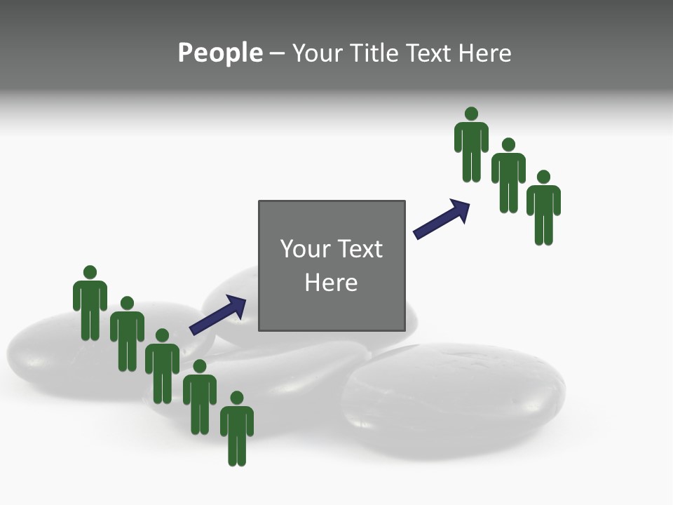 Meditation Aligned Shape PowerPoint Template