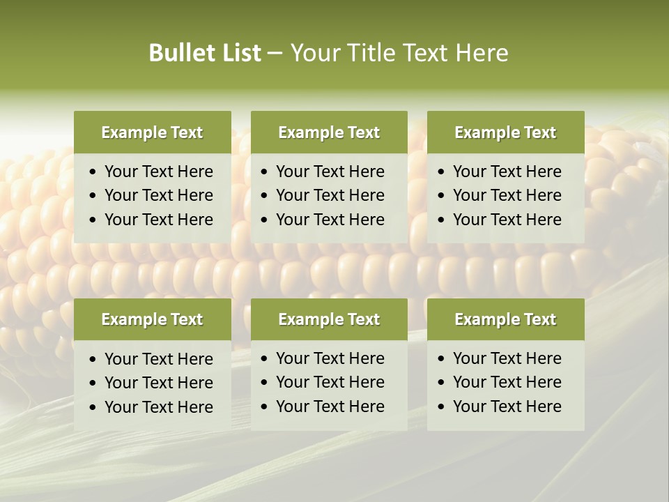 Grain Diet Berry PowerPoint Template