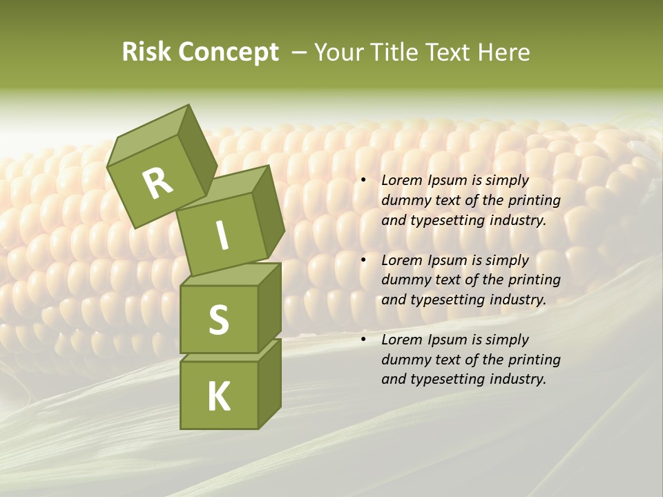 Grain Diet Berry PowerPoint Template