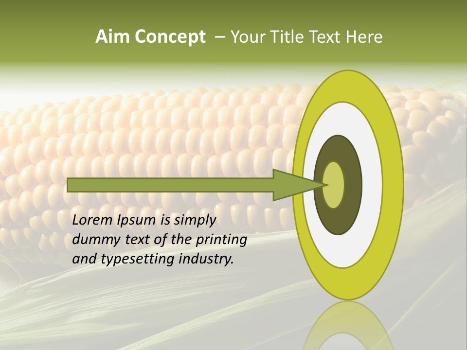 Grain Diet Berry PowerPoint Template