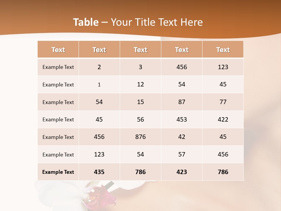 Bodycare Care Attractive PowerPoint Template