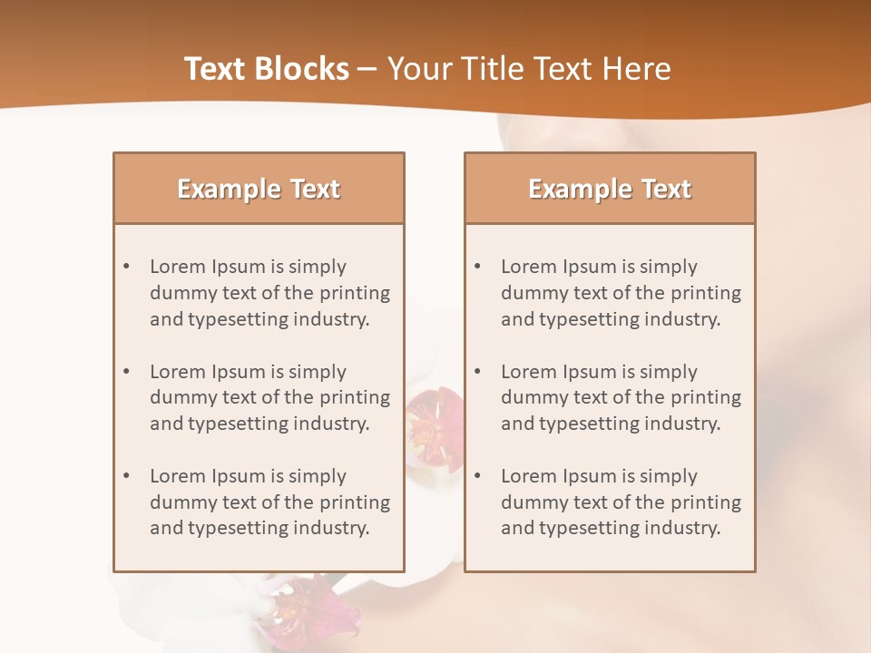 Bodycare Care Attractive PowerPoint Template