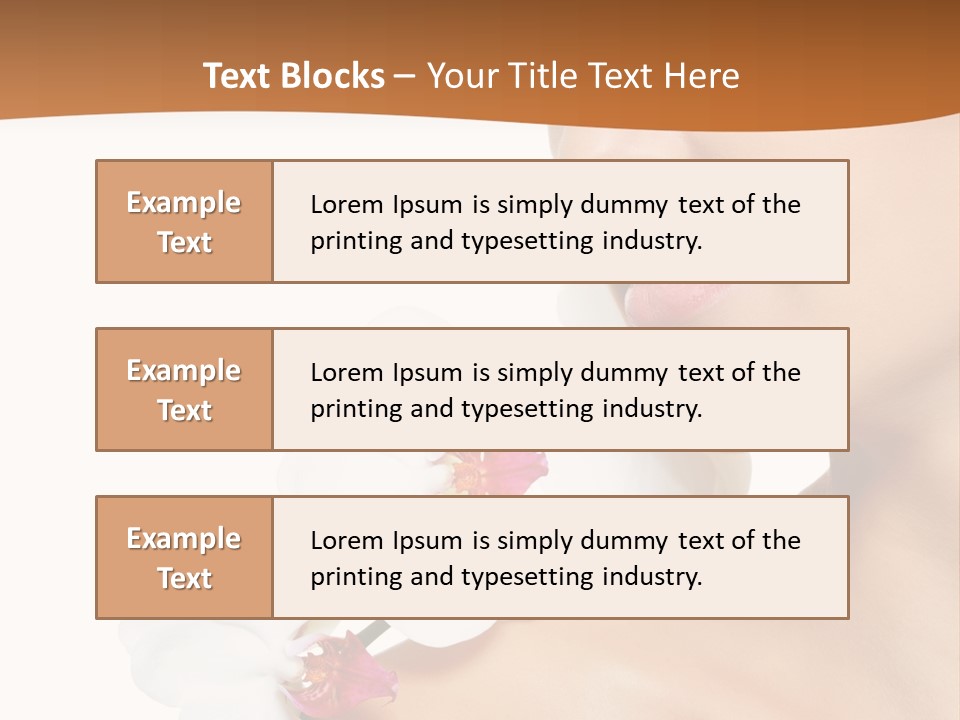 Bodycare Care Attractive PowerPoint Template
