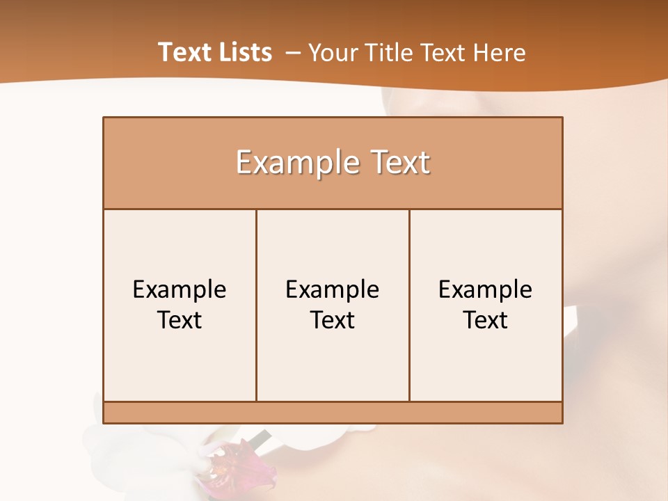 Bodycare Care Attractive PowerPoint Template