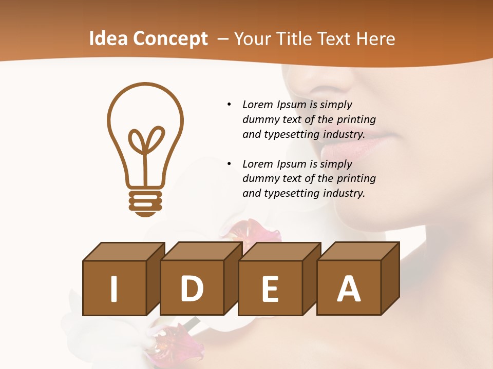 Bodycare Care Attractive PowerPoint Template