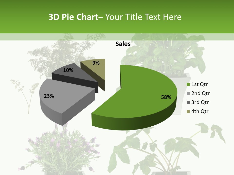 Organic Seasoning Medicinal PowerPoint Template