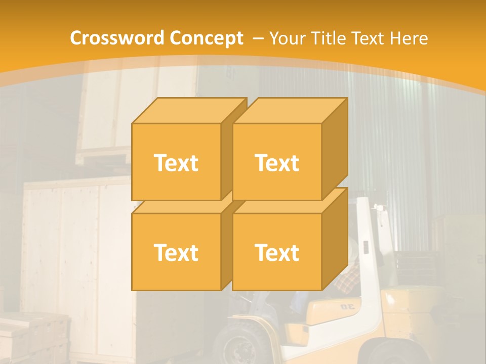 Job Handling Stack PowerPoint Template