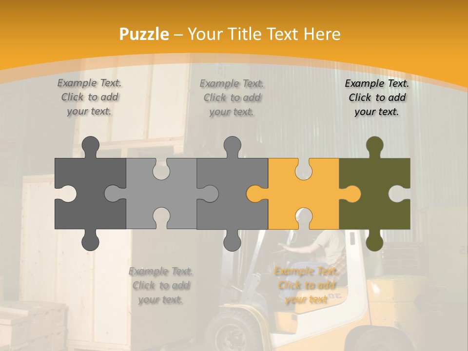 Job Handling Stack PowerPoint Template
