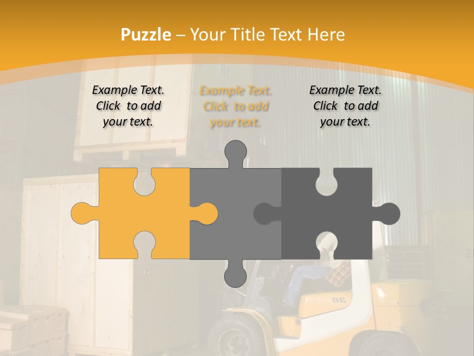 Job Handling Stack PowerPoint Template