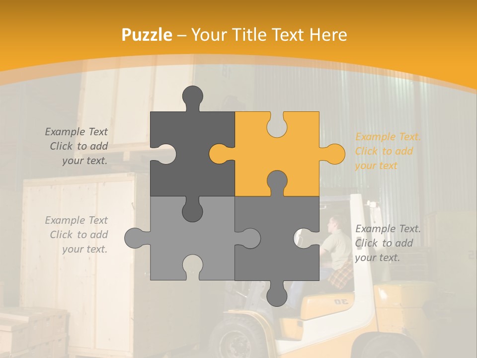Job Handling Stack PowerPoint Template