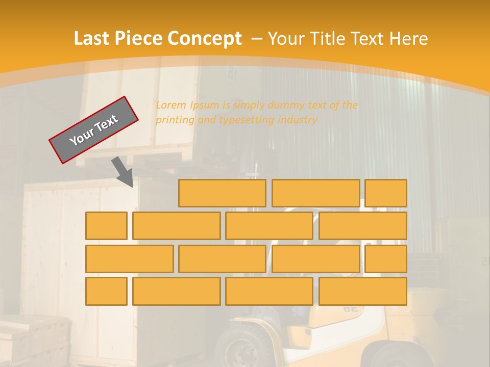 Job Handling Stack PowerPoint Template