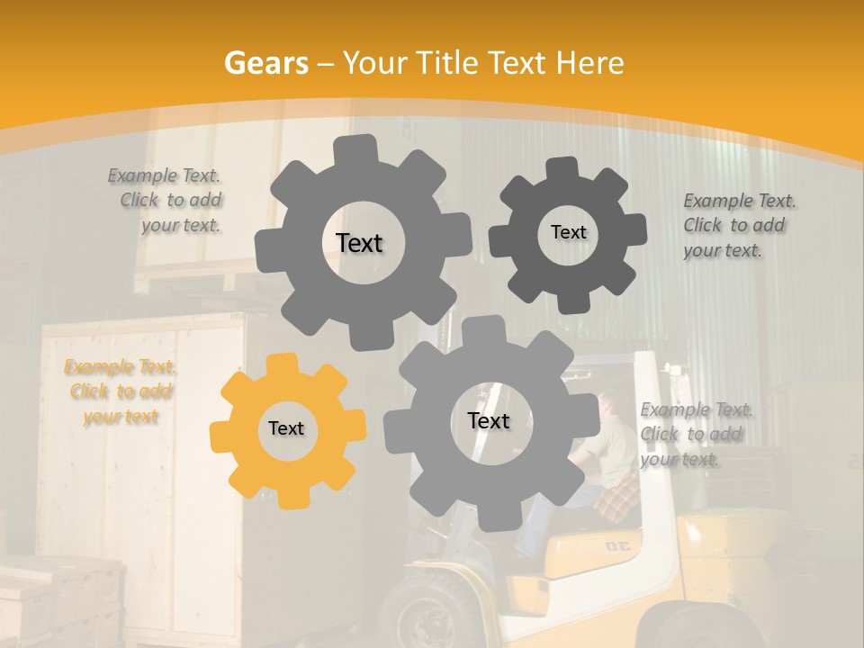 Job Handling Stack PowerPoint Template