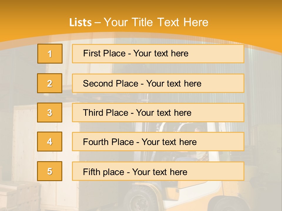 Job Handling Stack PowerPoint Template