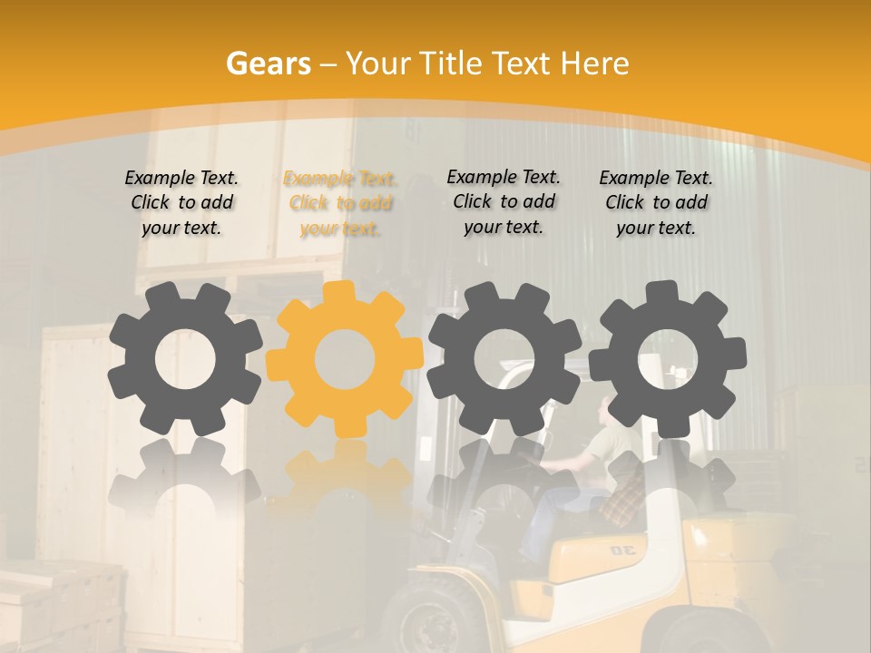 Job Handling Stack PowerPoint Template