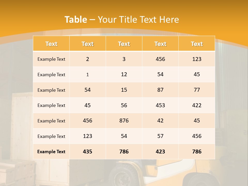 Job Handling Stack PowerPoint Template