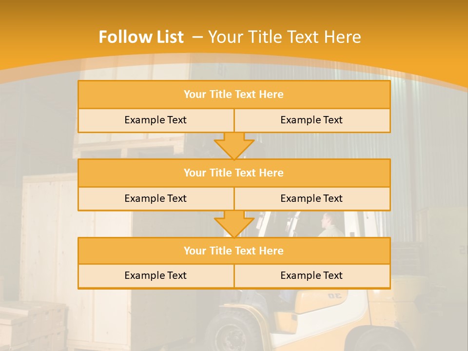 Job Handling Stack PowerPoint Template