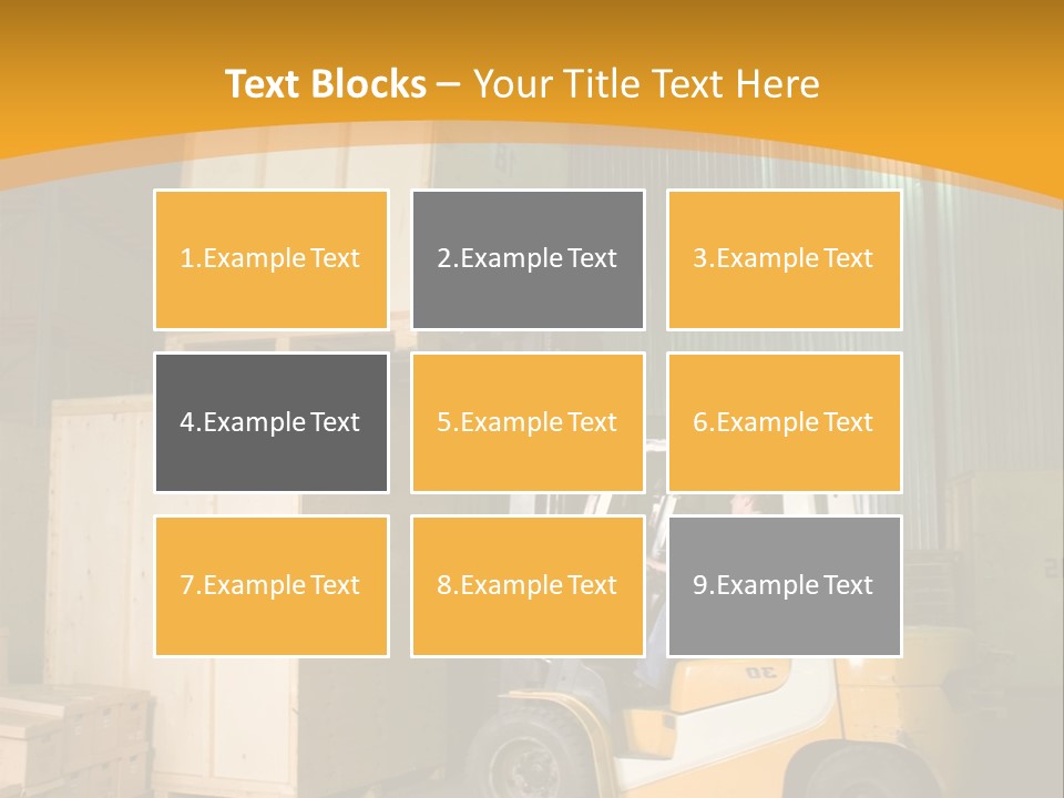 Job Handling Stack PowerPoint Template