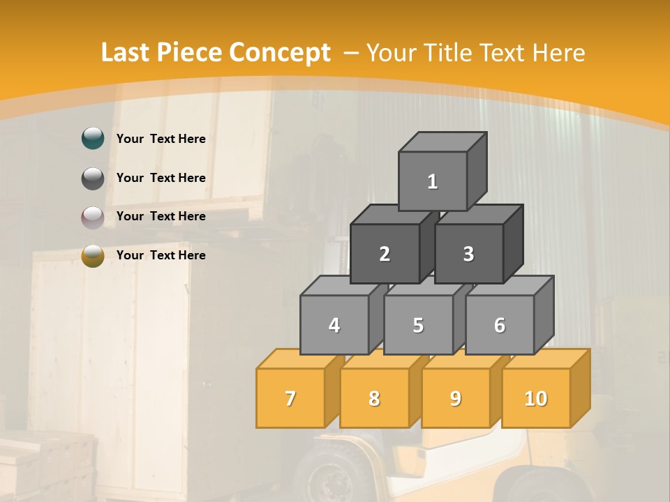 Job Handling Stack PowerPoint Template