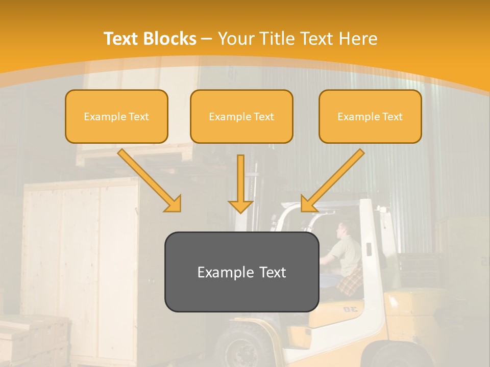 Job Handling Stack PowerPoint Template
