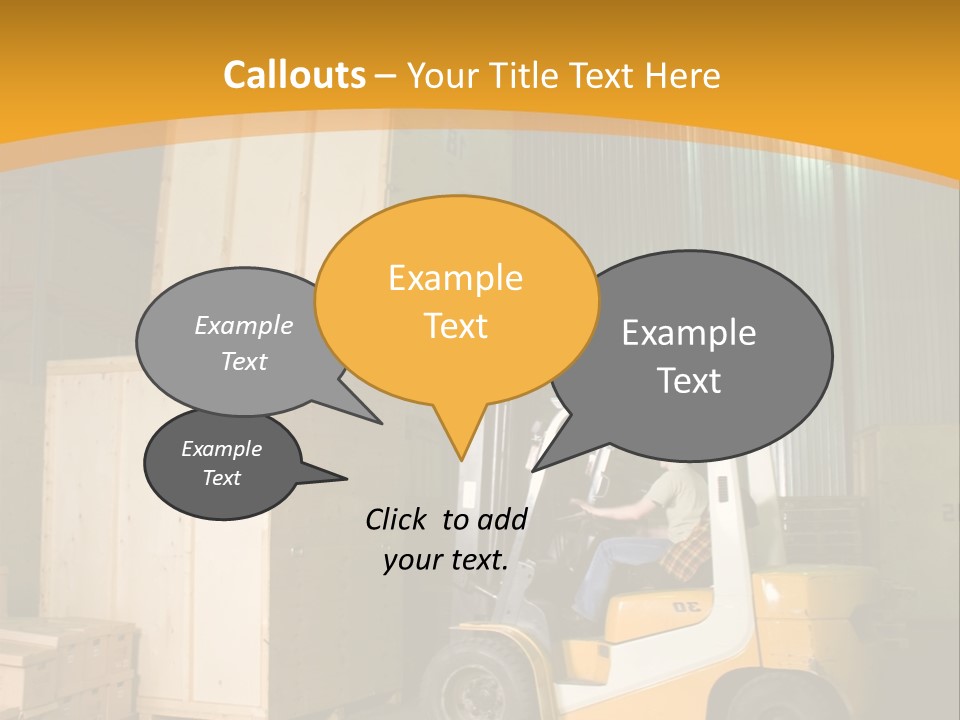 Job Handling Stack PowerPoint Template