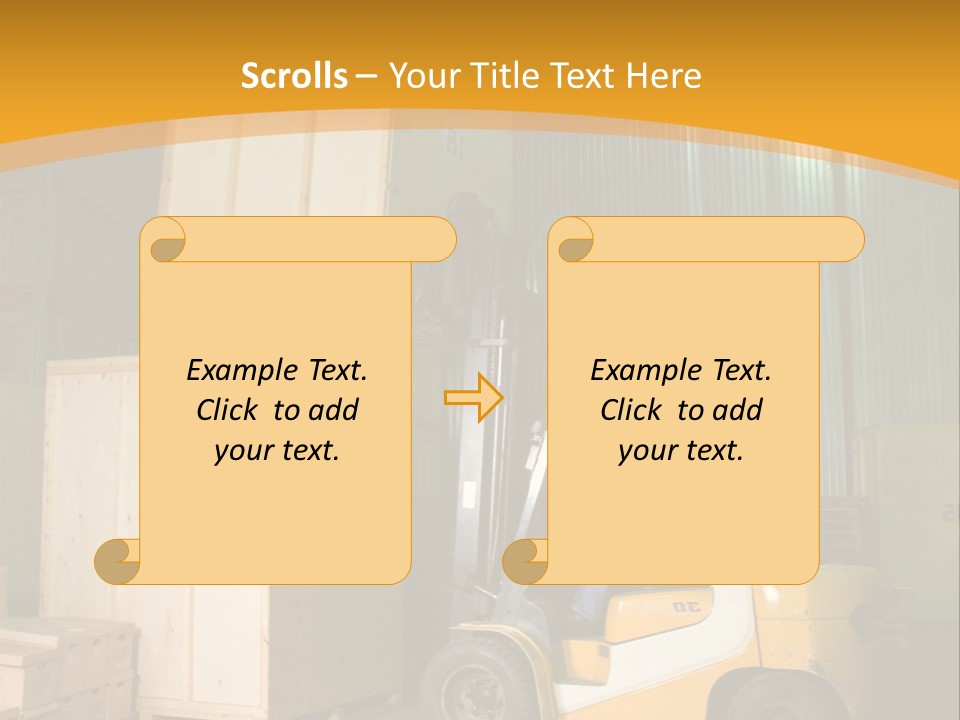 Job Handling Stack PowerPoint Template
