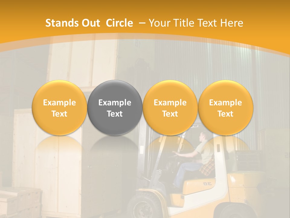 Job Handling Stack PowerPoint Template