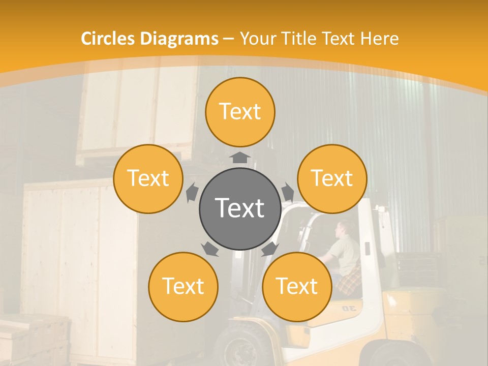 Job Handling Stack PowerPoint Template