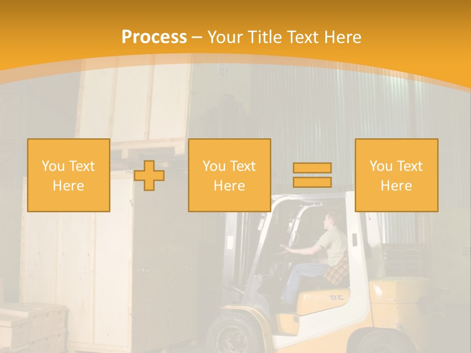 Job Handling Stack PowerPoint Template