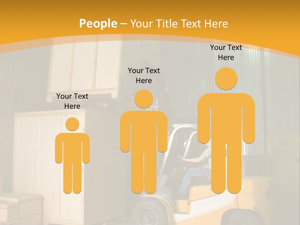 Job Handling Stack PowerPoint Template