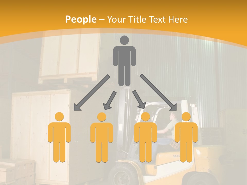 Job Handling Stack PowerPoint Template