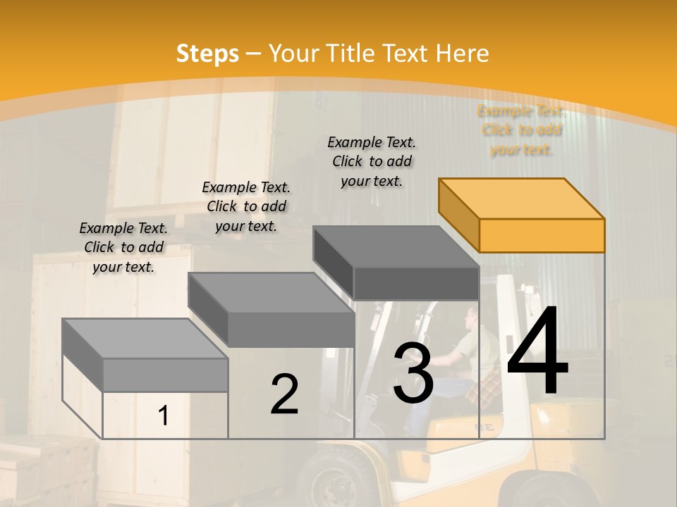 Job Handling Stack PowerPoint Template