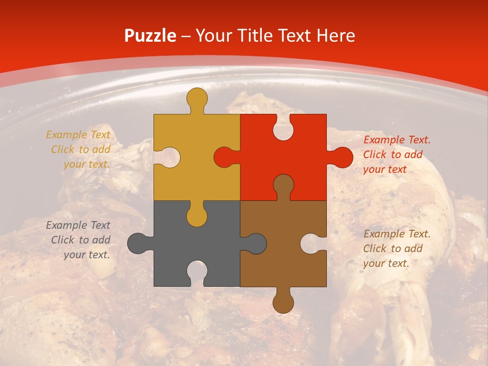 Bone Baked Carrot PowerPoint Template