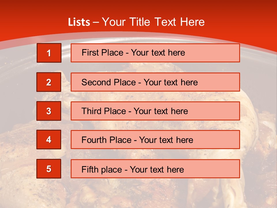 Bone Baked Carrot PowerPoint Template