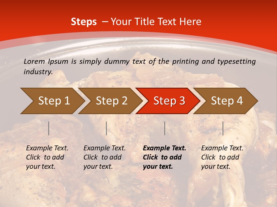 Bone Baked Carrot PowerPoint Template